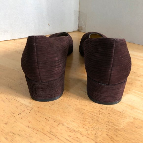 Vtg Louis Feraus Boutique low pump zebra print AA - Picture 3 of 7